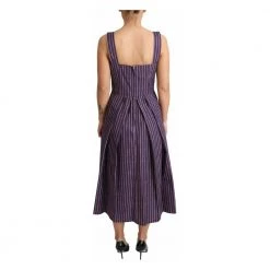 Dolce & Gabbana A-Line Stretch Dress Purple -Tilbud miinto Butikk unnamed file 3610