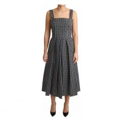 Dolce & Gabbana A-Line Dress Black
