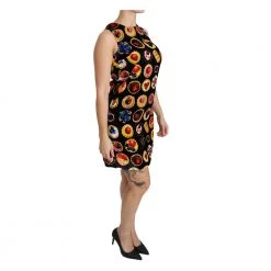 Dolce & Gabbana Desserts Shift Mini Dress Black -Tilbud miinto Butikk unnamed file 3657