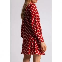 Kate Spade Collared Dress Red -Tilbud miinto Butikk unnamed file 3676