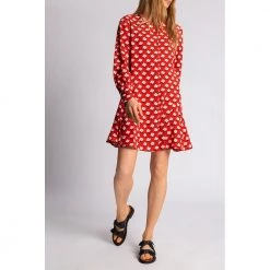 Kate Spade Collared Dress Red -Tilbud miinto Butikk unnamed file 3678