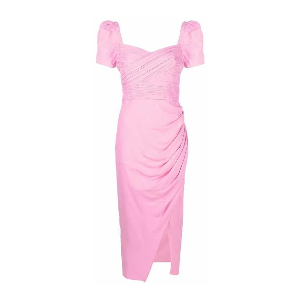 Self Portrait MIDI DRESS Pink 1 Self Portrait MIDI DRESS Pink
