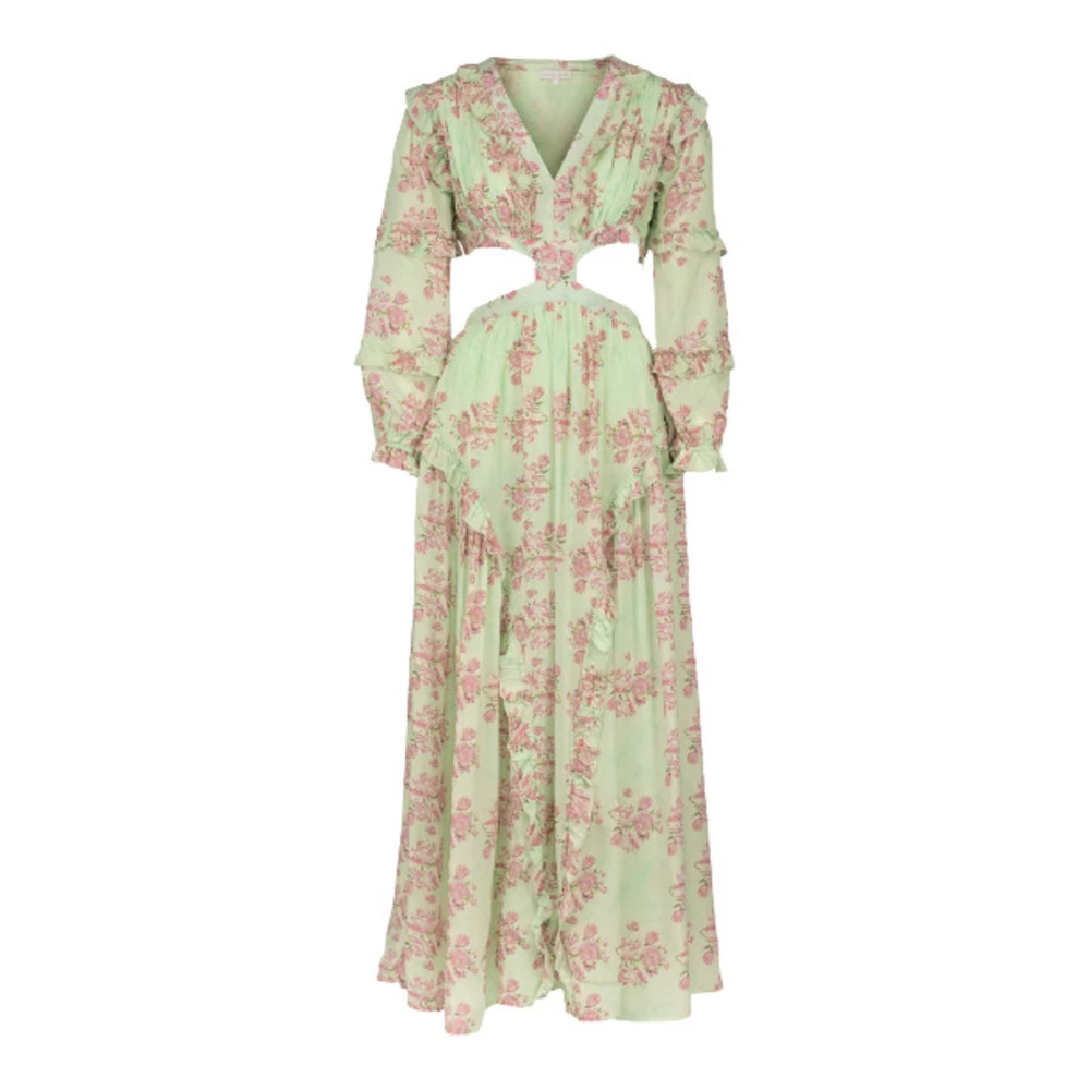Love Lolita Kelly Maxi Dress Green 2 Love Lolita Kelly Maxi Dress Green - Bilde 2