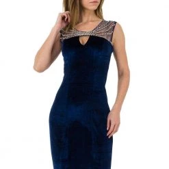 Emma & Ashley Marineblå Emma Ashley Maxikjole Blue -Tilbud miinto Butikk unnamed file 408