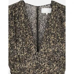 Brun Pia Tjelta Holly Animalier Kjole Brown -Tilbud miinto Butikk unnamed file 426