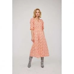 Untold Stories Dress Orange -Tilbud miinto Butikk unnamed file 437