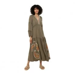 Hale Bob 27DE6322 JOSEPHINE DRESS Green -Tilbud miinto Butikk unnamed file 471