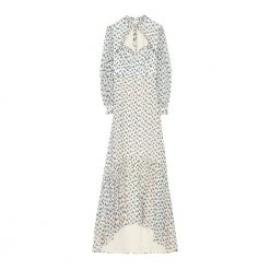 By Malina Dress Lucille Blue