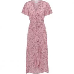 American Dreams Milly Wrap Dress Pink