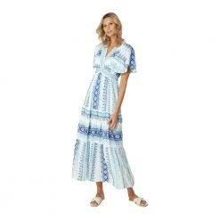 Hale Bob 21TA6197 DRESS SHORT Blue -Tilbud miinto Butikk unnamed file 594