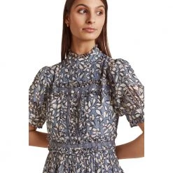 By Malina Maxi Dress Blue -Tilbud miinto Butikk unnamed file 599