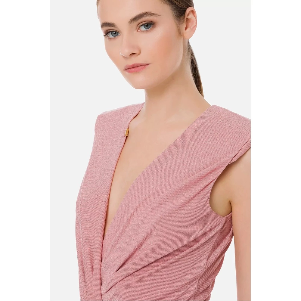 Elisabetta Franchi Maxi Dresses Pink 4 Elisabetta Franchi Maxi Dresses Pink - Bilde 4