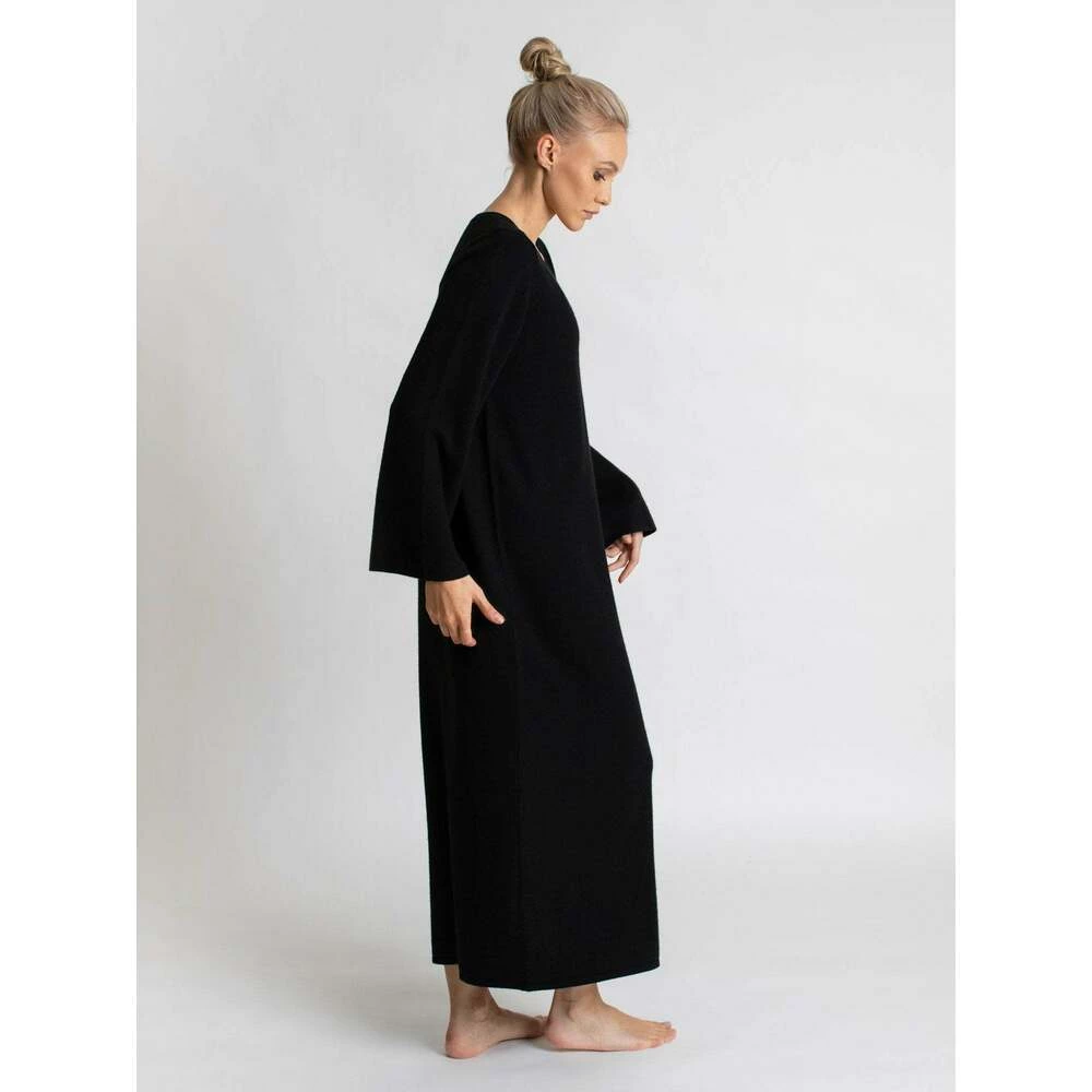 Kashmina Bohéme Maxi Kjole Black 1 Kashmina Bohéme Maxi Kjole Black