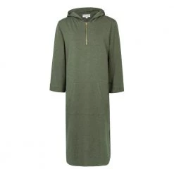 Close To My Heart Army Babe Hood Dress Green