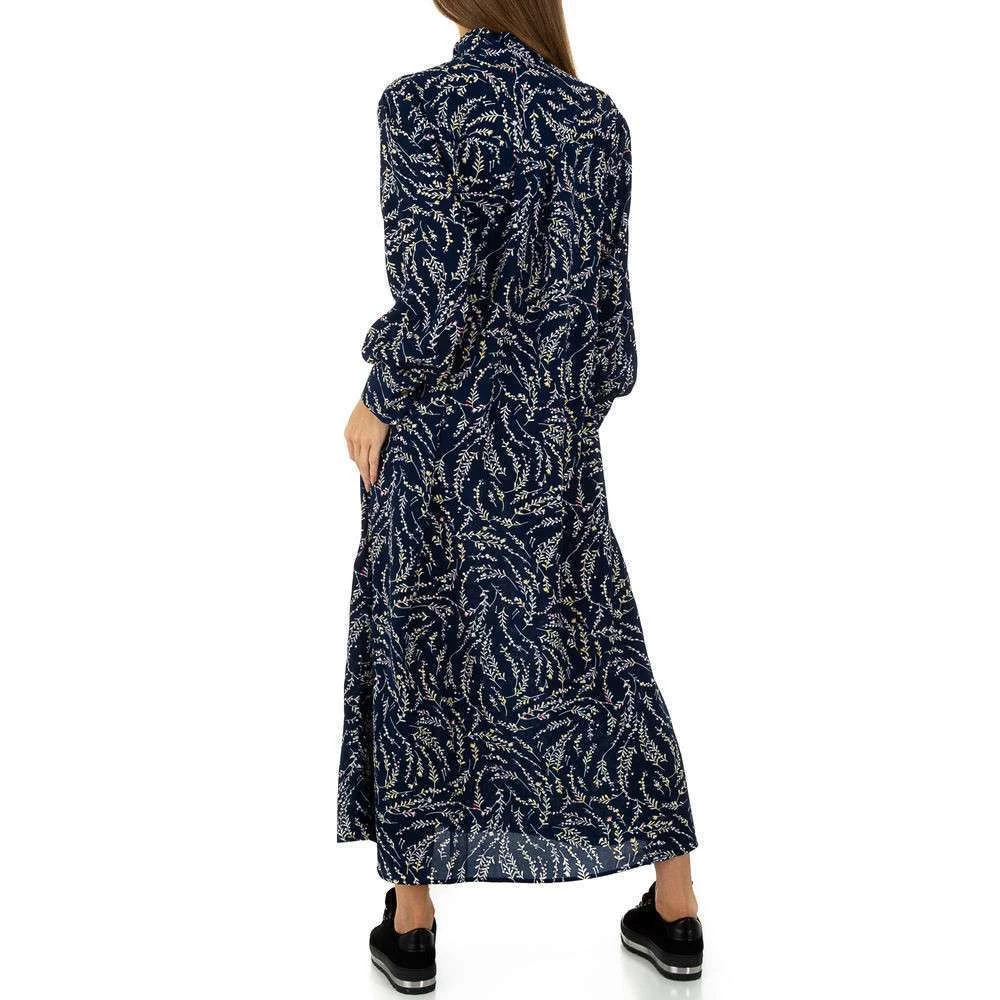 JCL Maxi Dress Blue 2 JCL Maxi Dress Blue - Bilde 2