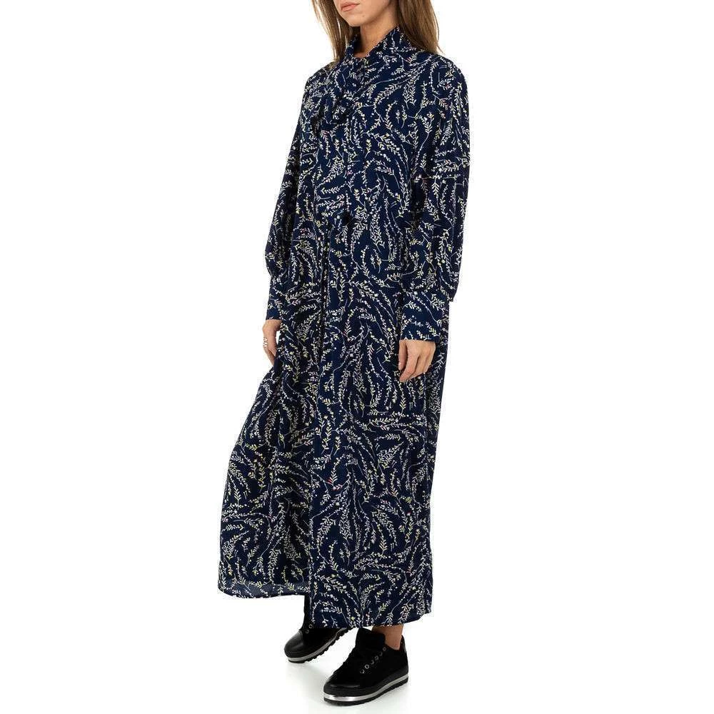 JCL Maxi Dress Blue 3 JCL Maxi Dress Blue - Bilde 3