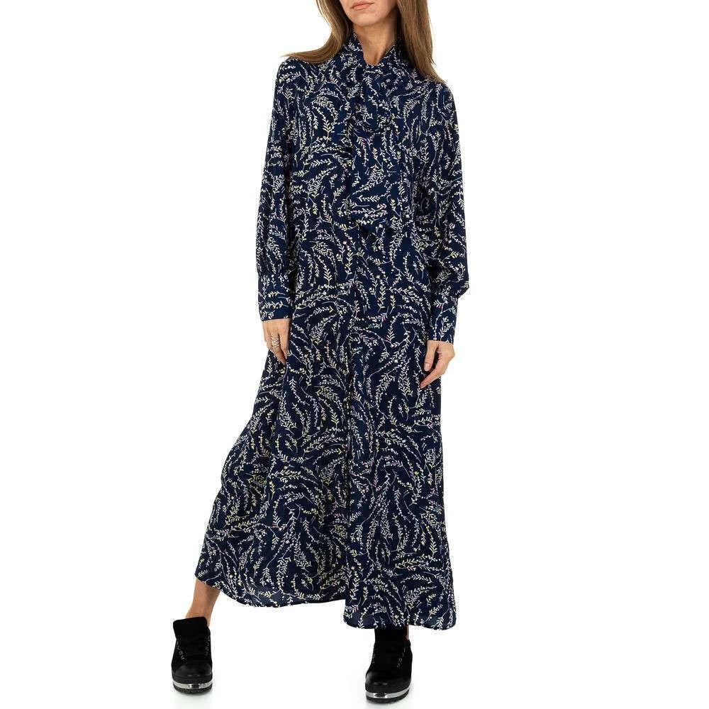 JCL Maxi Dress Blue 5 JCL Maxi Dress Blue - Bilde 5