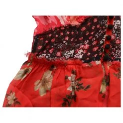 The Attico Beatriz Floral Print Maxi Dress Red -Tilbud miinto Butikk unnamed file 716