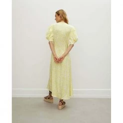 Róhe Clara Dress Yellow -Tilbud miinto Butikk unnamed file 776