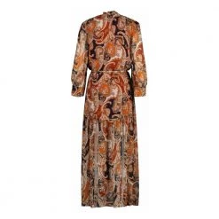 Gant D2. Paisley Flounce Maxi Dress - Golden Orange Orange -Tilbud miinto Butikk unnamed file 821