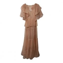 Alberta Ferretti Maxi Dresses Pink -Tilbud miinto Butikk unnamed file 831
