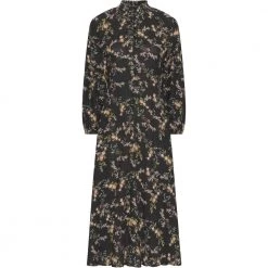 American Dreams Perla Long Dress Klær Black