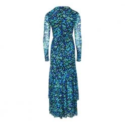 Ganni Wrap Dress Blue -Tilbud miinto Butikk unnamed file 891