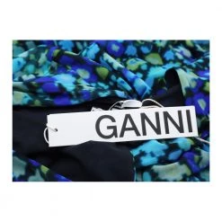 Ganni Wrap Dress Blue -Tilbud miinto Butikk unnamed file 892