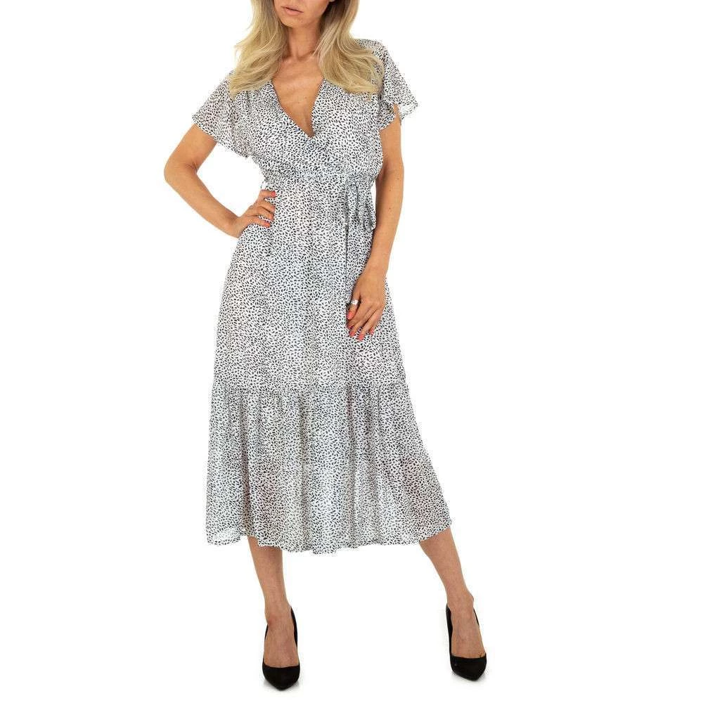 Voyelles Maxikjole White 2 Voyelles Maxikjole White - Bilde 2