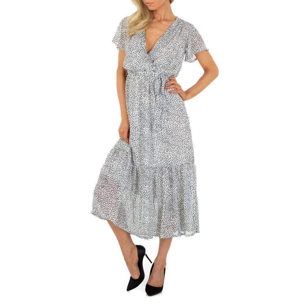 Voyelles Maxikjole White 3 Voyelles Maxikjole White - Bilde 3