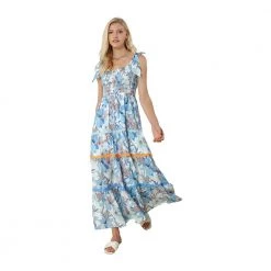 Hale Bob 22YL6224 LONG DRESS Blue