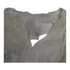 Alberta Ferretti Tiered Maxi Dress White