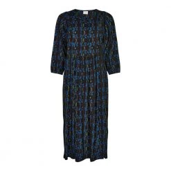 IN FRONT Maxi Dresses Blue